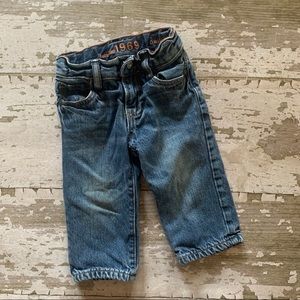 Baby gap lined jeans